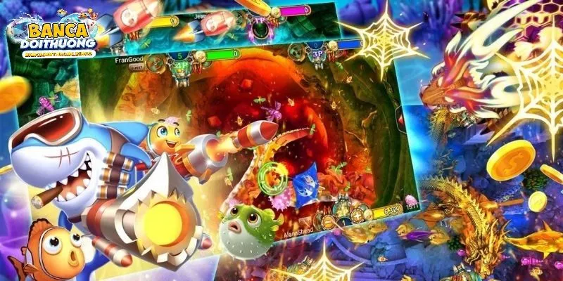 Các loại hình game bắn cá đổi thưởng phổ biến hiện nay